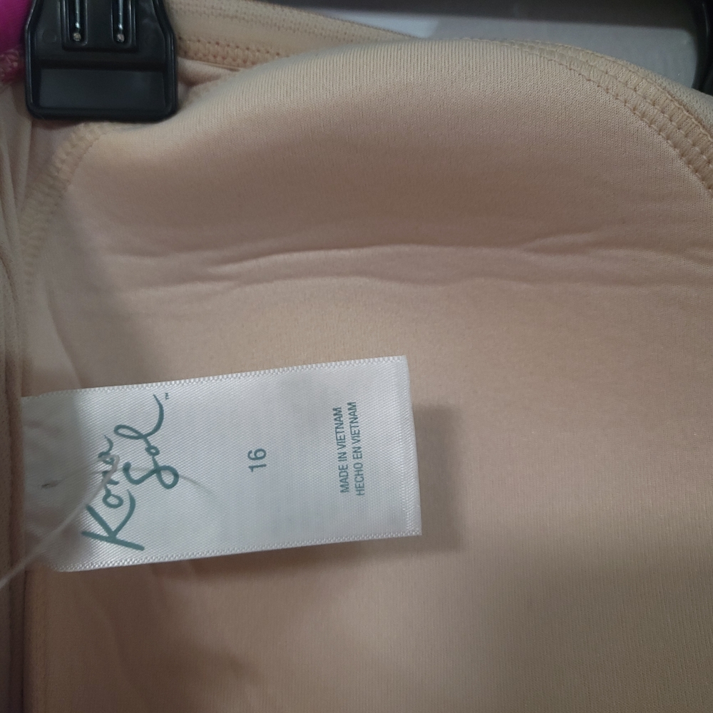 Kona Sol Pink One-Piece Swimsuit - Picture 6 of 7